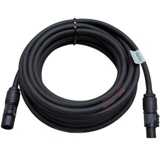 10m powerCON TRUE1 Verlängerungskabel NAC3M-TRUE1-L auf NAC3F-TRUE1-L, TITANEX® H07RN-F 3G2,5