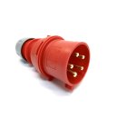 PCE 32A CEE Stecker 5-Polig 3L+N+PE IP44 025-6