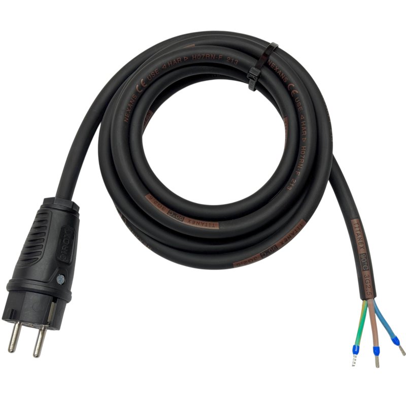 Weingärtner PUR-Anschlussleitung 230V, 3m – Praktisch, Stabil & Made In Germany