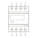 Eastron Drehstromz&auml;hler SDM72DR 100A 3-phasig mit Reset (geeicht)