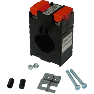 ATM-150 Stromwandler 150/5 - Current Transformer - für Stromschiene und Montageplatte