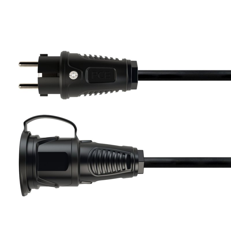 NWP Schuko Verlängerungskabel 20m | 3x1,5mm² Gummikabel H07RN-F IP54 Für Baustelle & Garten