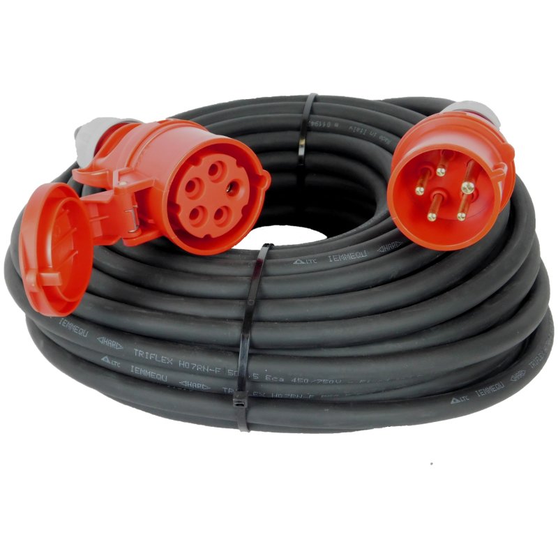 Hedi Cavo Di Prolunga CEE 32A (max. 20A), 5x2,5mm², 25m - Foto 13