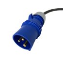 3-Pol CEE Stecker 16A auf powerCON TRUE1 Buchse...