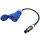 0,5m powerCON grau NAC3FXXB-W-S auf 3-Pol CEE Kupplung 16A H07RN-F 3G1,5